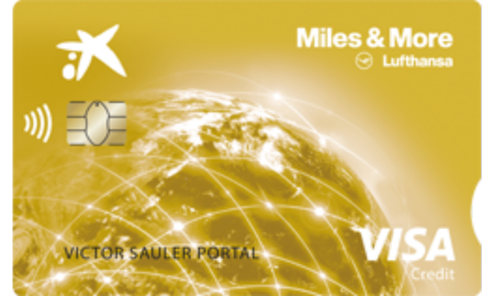 Tarjeta Visa Oro Miles & More